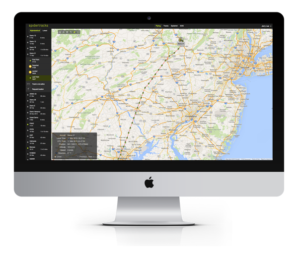 Spidertracks Tracking Platform | Real-time Aircraft Tracking