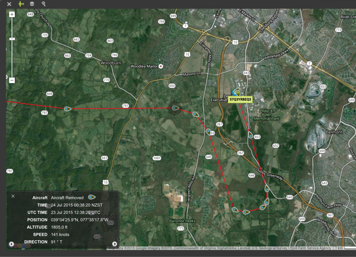 Spidertracks Tracking Platform in DC SFRA
