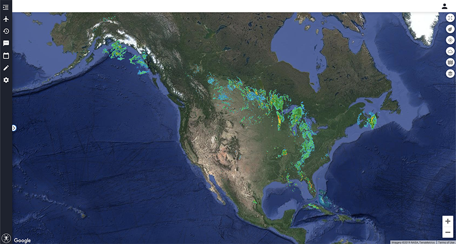 North America Radar 900
