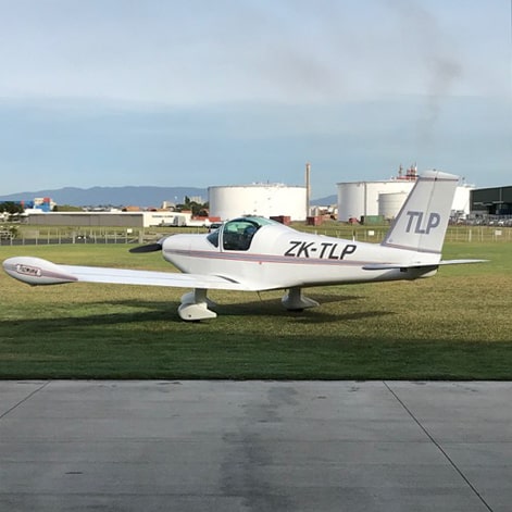 Pazmany PL2 at Tauranga Airport