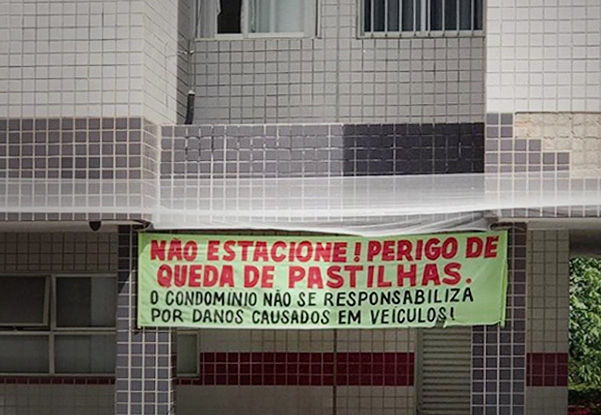Acidente com Revestimento Cerâmico