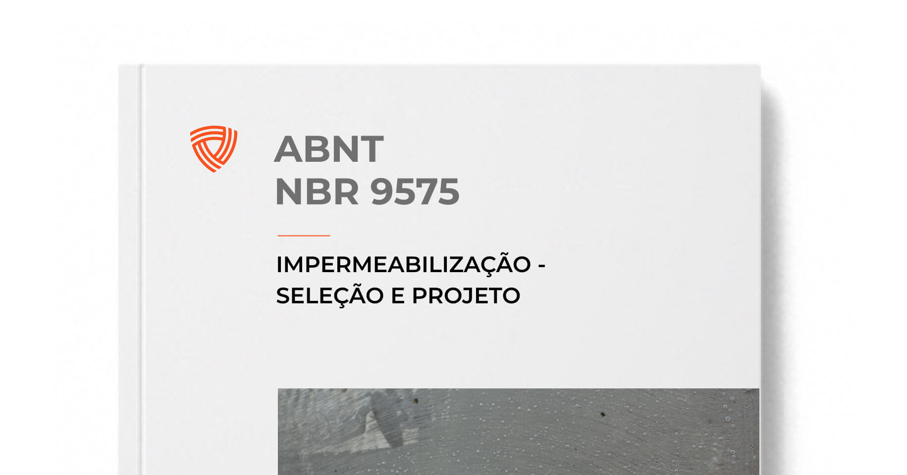 ABNT NBR 9575 - Impermeabilização - Seleção e Projeto