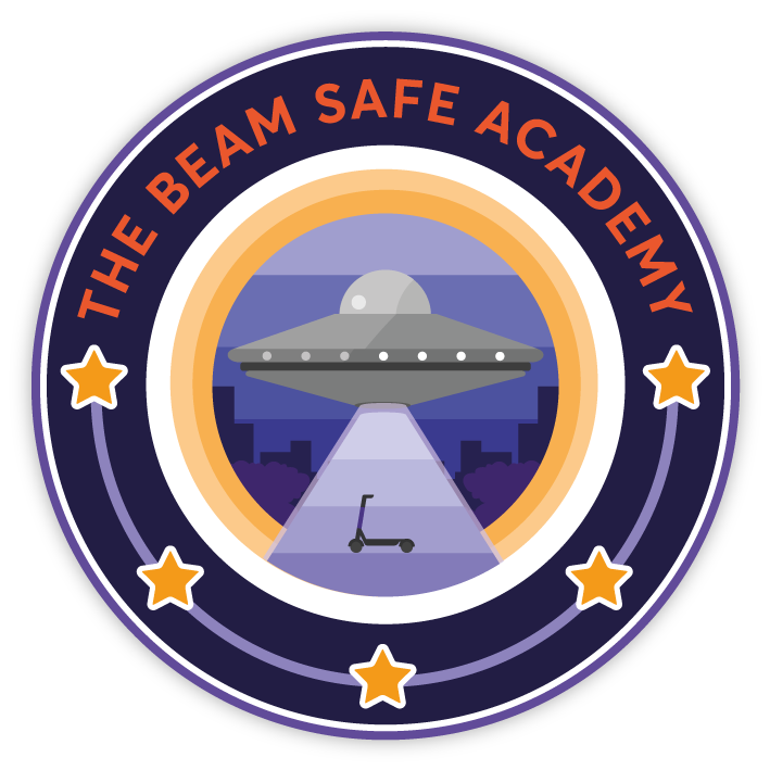 The beam safe academy emblem