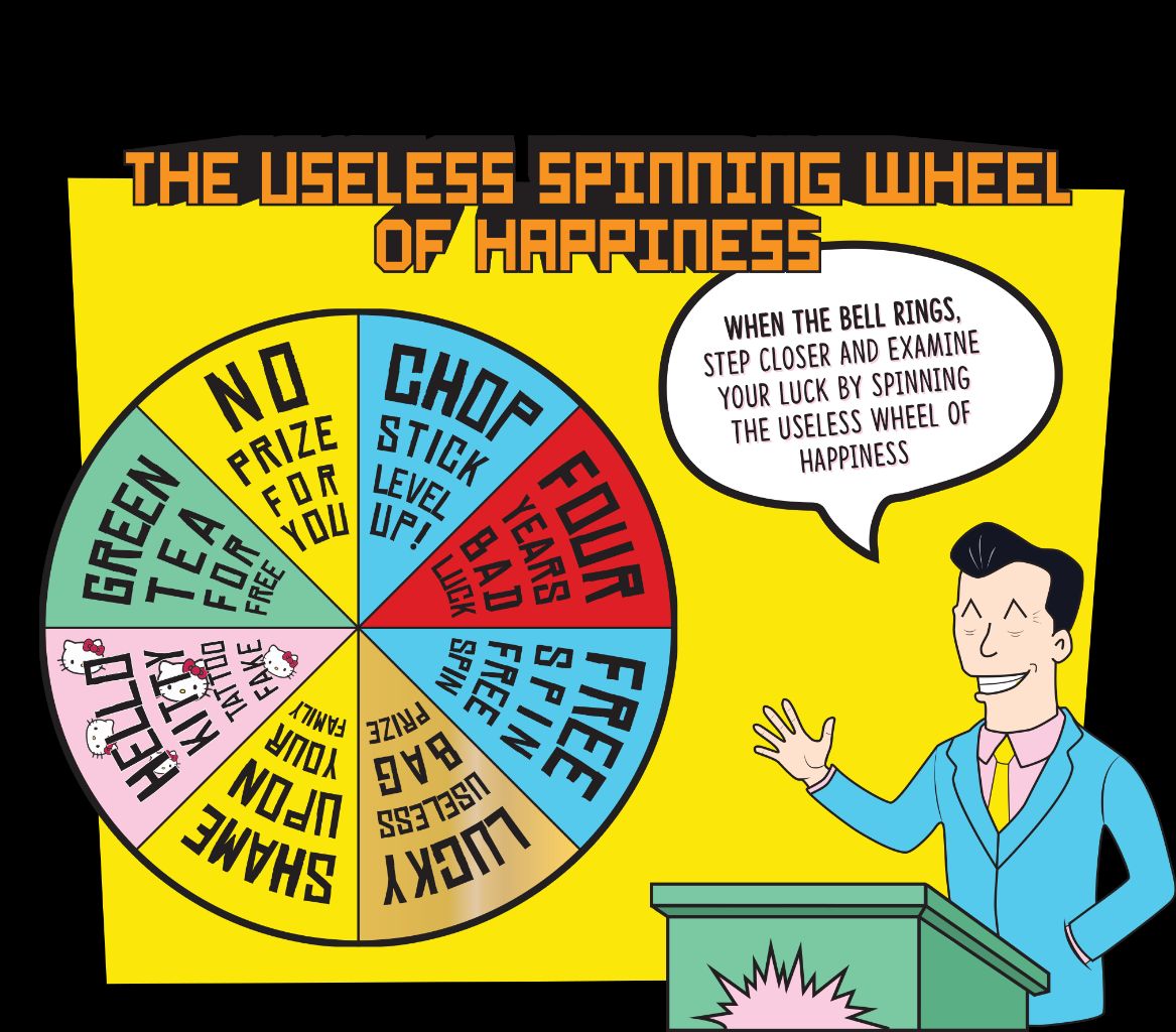 Gelato Messina's 'Useless Spinning Wheel of Happiness'