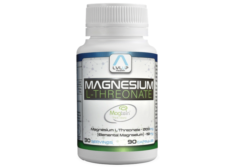 Magtein® Supplement (Magnesium LThreonate) Ergogenic Health