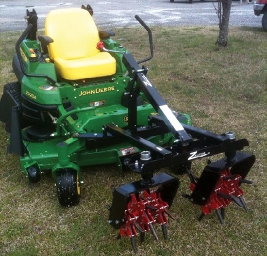 Zrator - New Aeration Attachment For Mowers