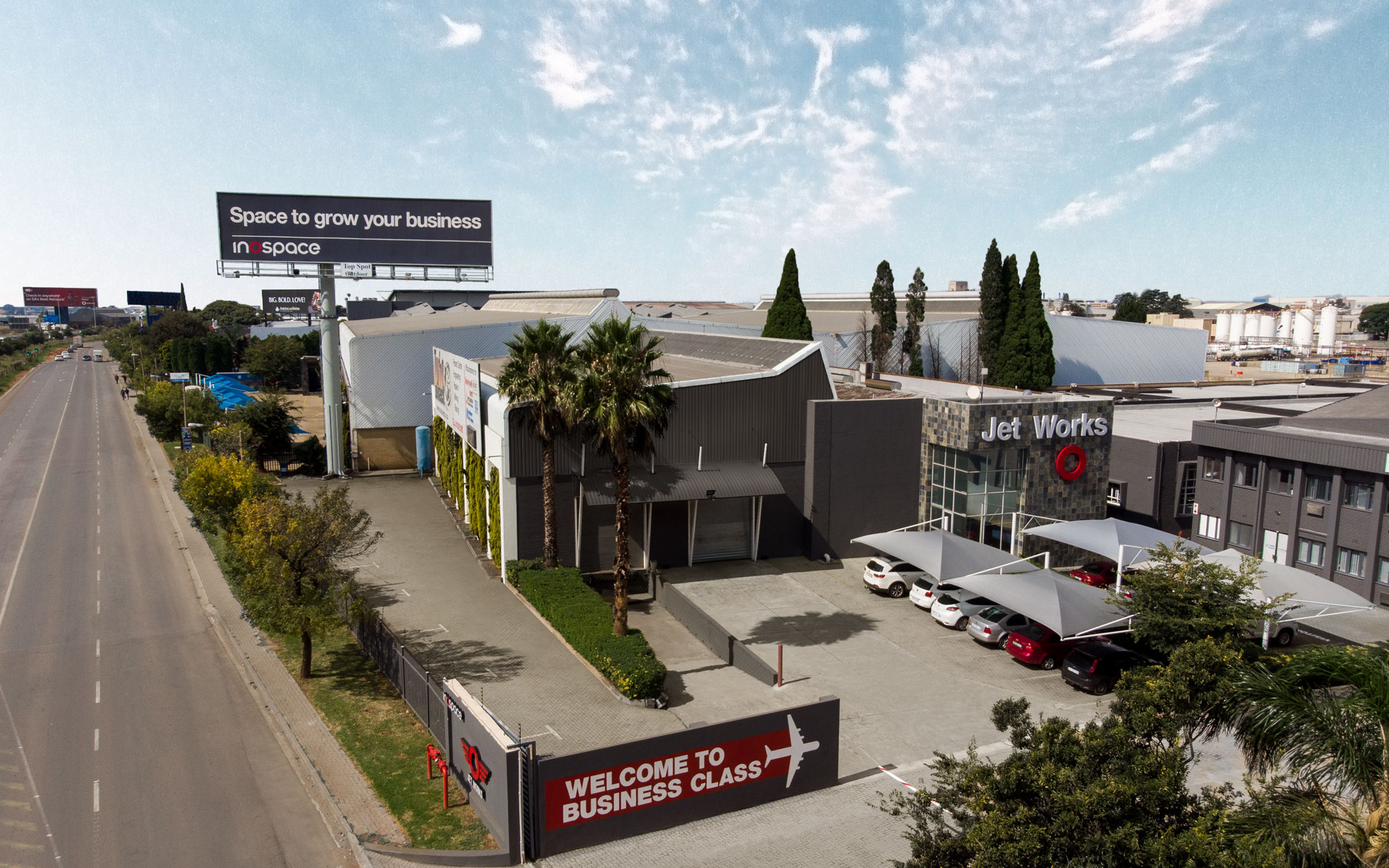 Jet Works industrial studios for rent Inospace