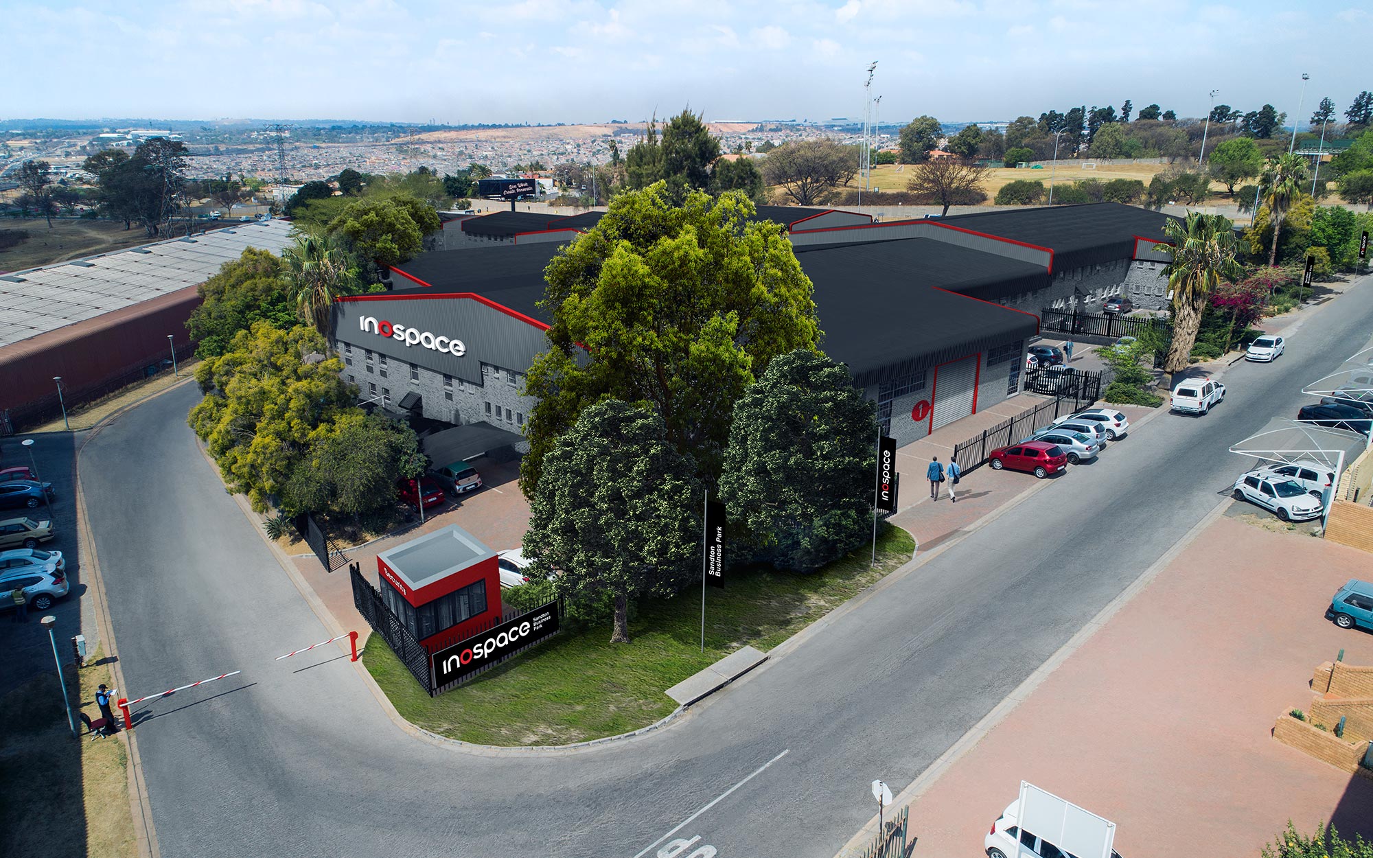 Sandton Works Multiuse industrial logistics park Inospace