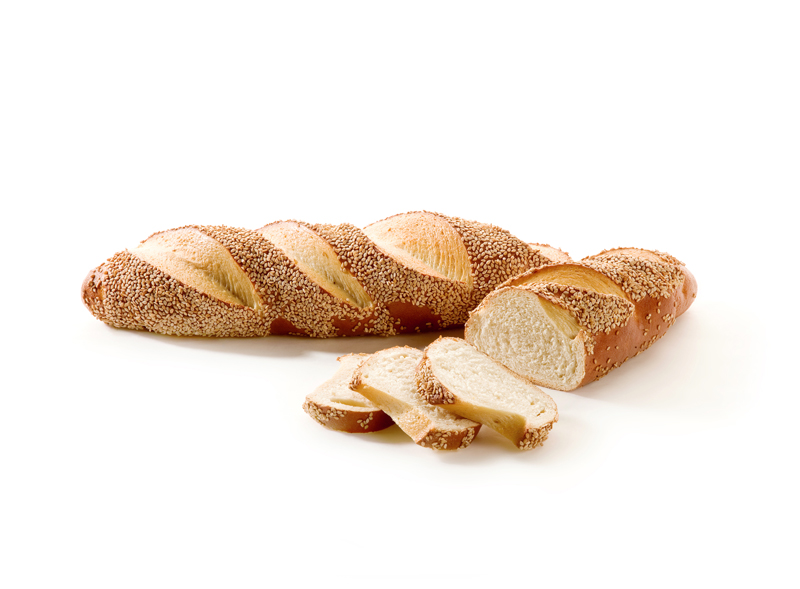 Laugenbaguette Sesam