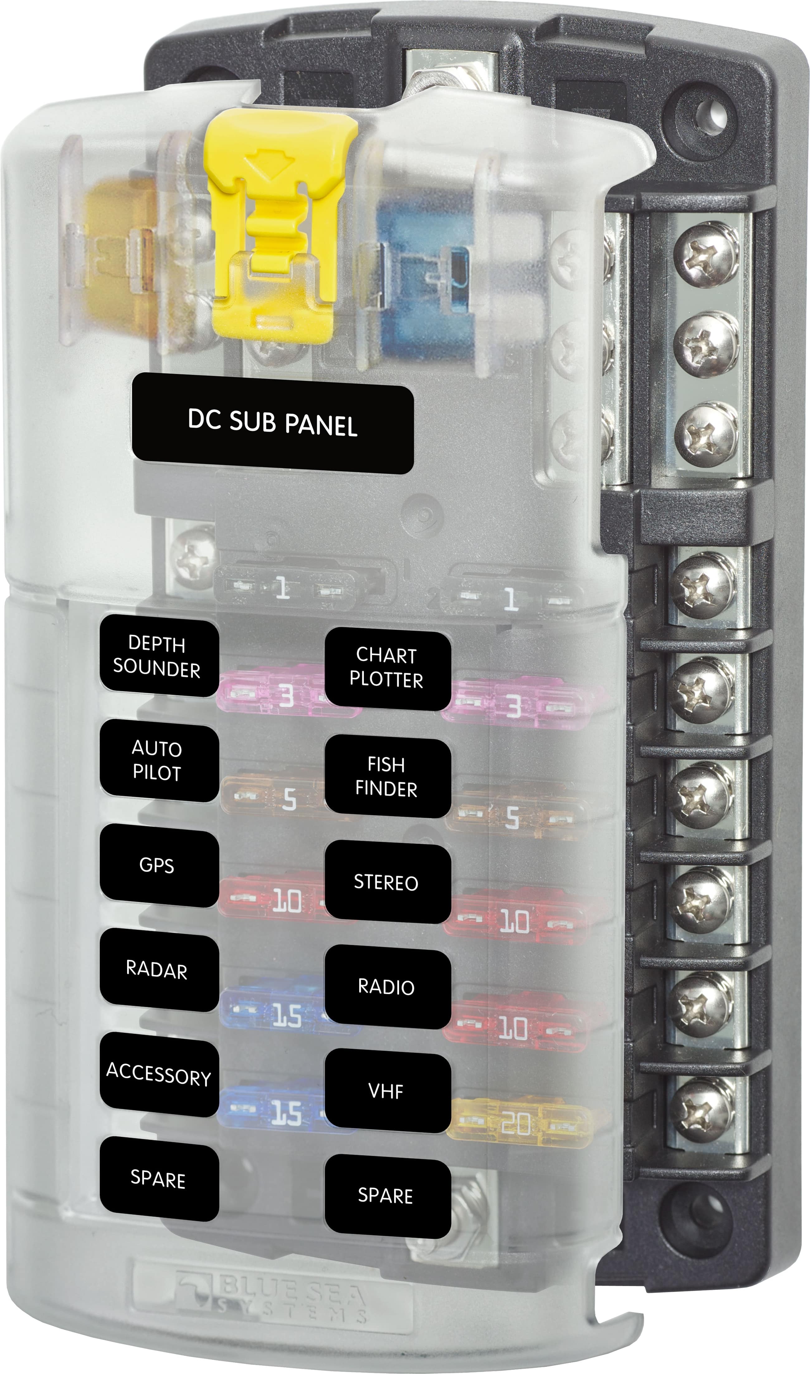 Delta Vehicle Systems Blue Sea Fuse Panels