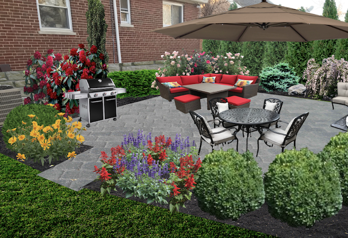 lawn landscape suggestions for clients