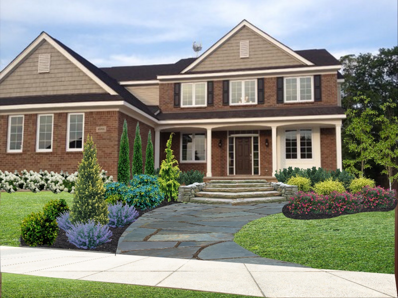 lawn landscape suggestions for clients