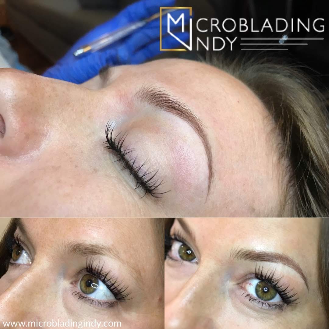Microblading Indy Eyebrow Transformation Gallery