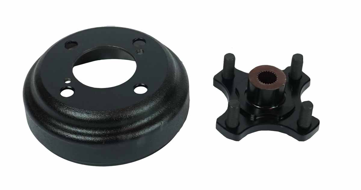 Heavy Duty Hub Drum for EZGO TXT Electric cars, 1982+