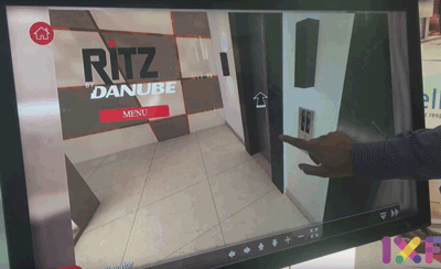 Intuiface-based Interactive experience for the real estate industry