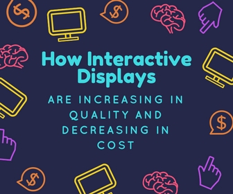 How Interactive Displays are Increasing in Quality, Decreasing in Cost