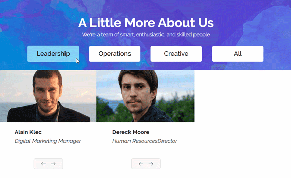 Toggle Buttons Sets in Intuiface 5.7