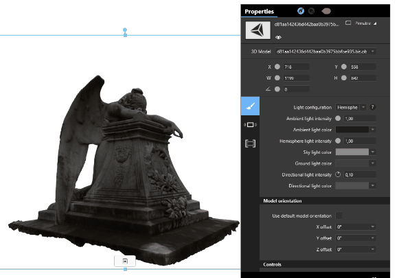 Intuiface improved 3D model support