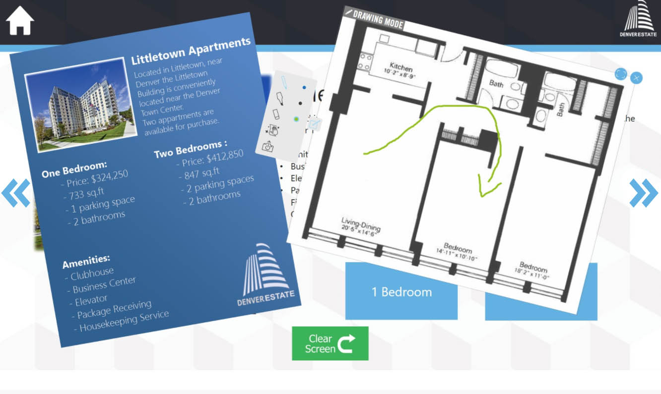 Interactive Map-based property search
