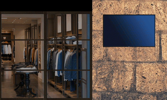 Proximity sensors integrated in a Digital Signage screen