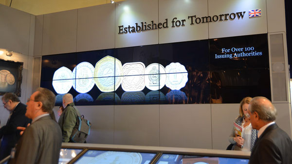 Video Wall running an Interactive experience made with Intuiface