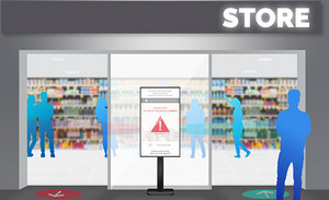 Sharp/NEC, Intuiface and Nexmosphere partner to bring Entrance Flow Management solution to retail sector