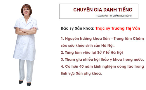 Bác sĩ Trương Thị Vân