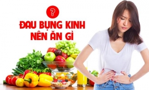 đau bụng kinh nên ăn gì