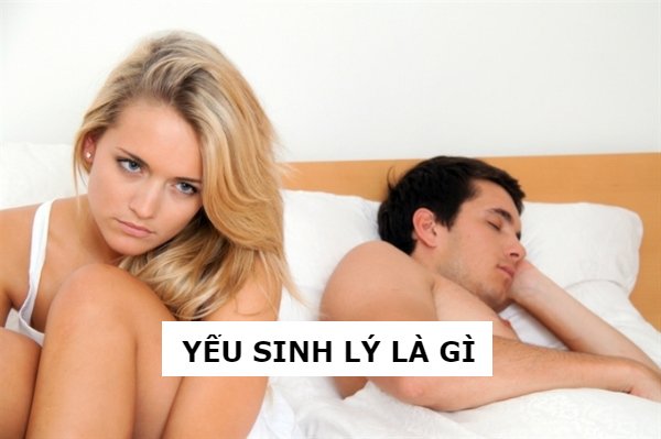 yếu sinh lý nam là gì