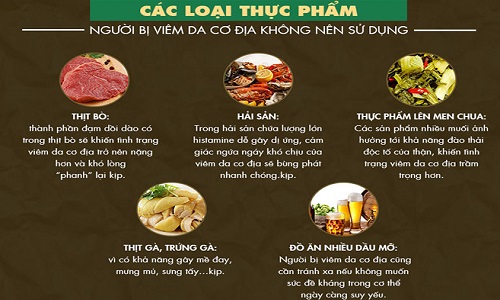 Bị viêm da cơ địa kiêng gì trong sinh hoạt và ăn uống để bệnh mau khỏi?