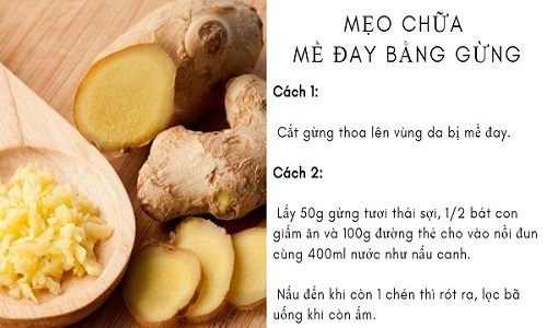 Cách chữa nổi mề đay dân gian được các bác sĩ khuyên dùng