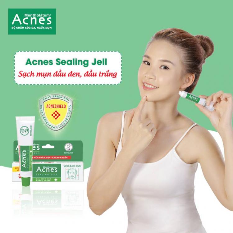 Acnes Sealing Jell - giải pháp tốt nhất cho da mụn