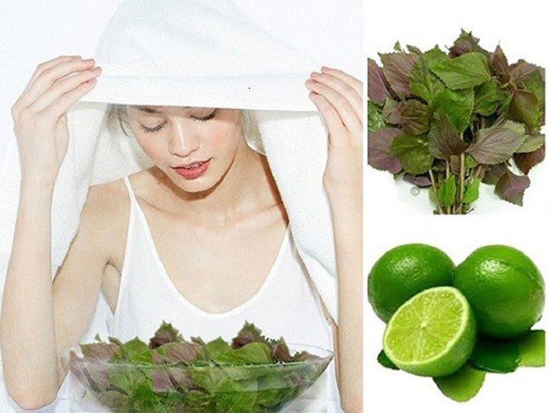 Cách trị mụn bằng lá tía tô tác dụng nhanh giúp da căng mịn sạch sẽ