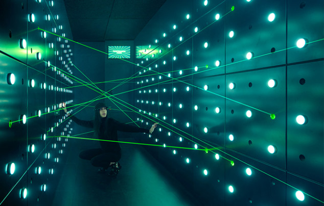 Photo of SPYSCAPE laser tunnel