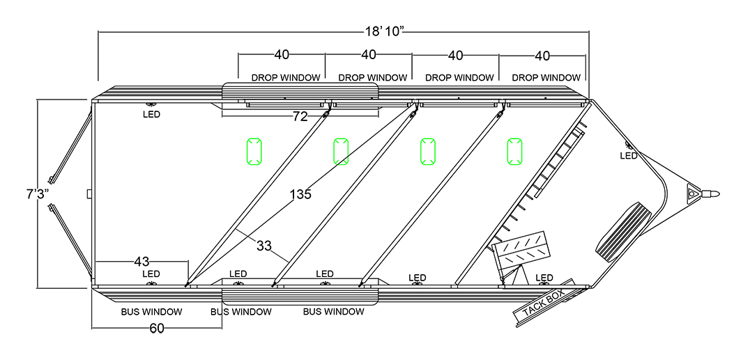 Razor Bumper Pull Horse Trailer Logan Coach