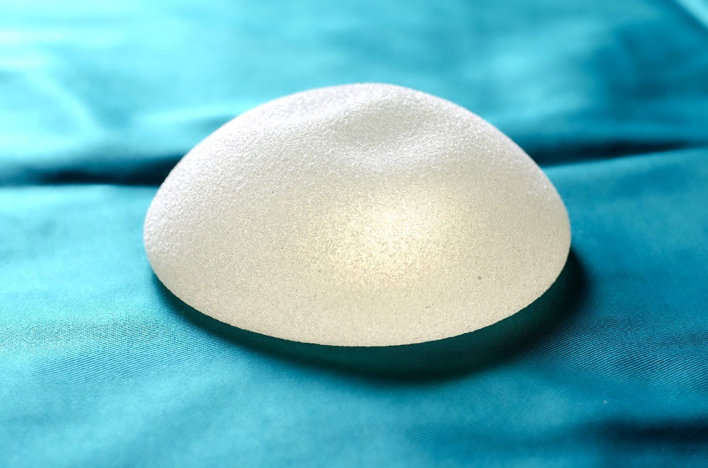 Biocell breast implants with a textured surface manufactured by Allergan