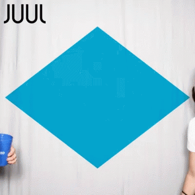Juul advertisement GIF