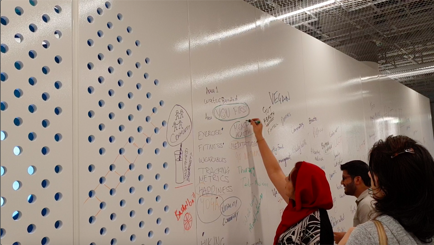 writing on board