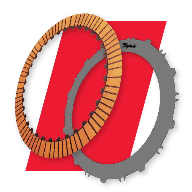Premium Torque Converter Friction and Steel Clutch Plates Raybestos