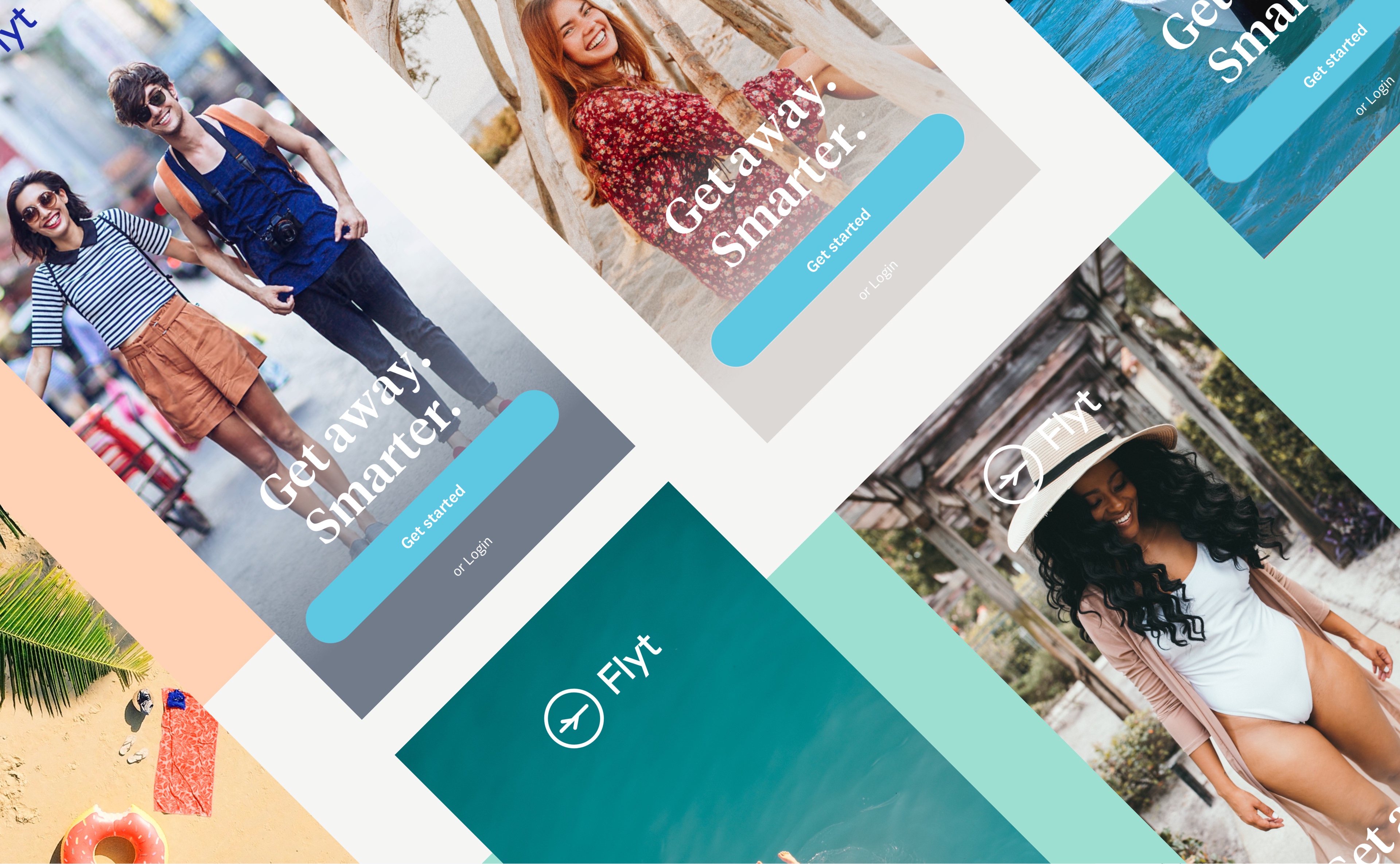 Flyt mobile app design and UX UI design by RocketAir