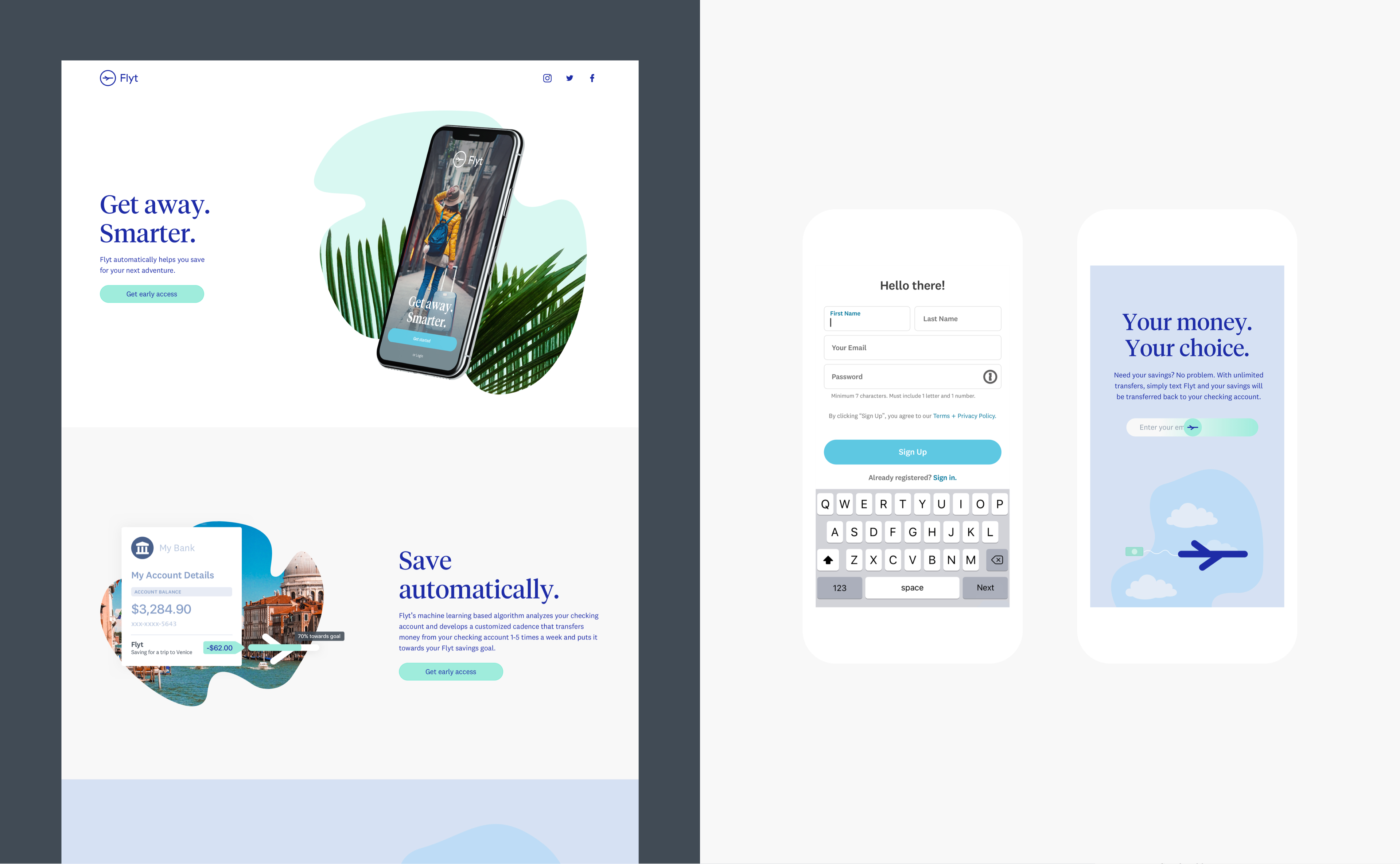 Flyt responsive website design and development by RocketAir