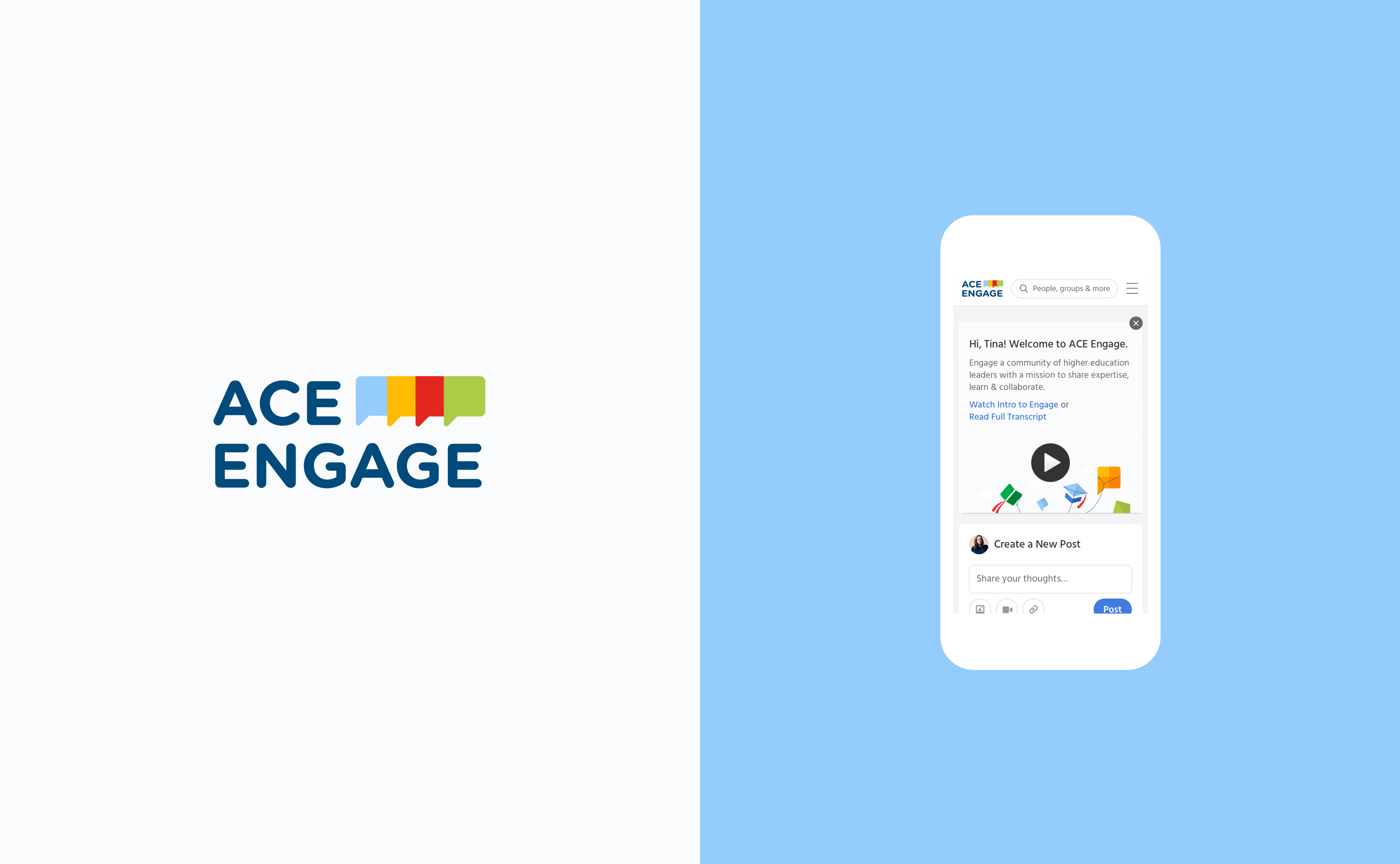 ACE mobile website design by RocketAir