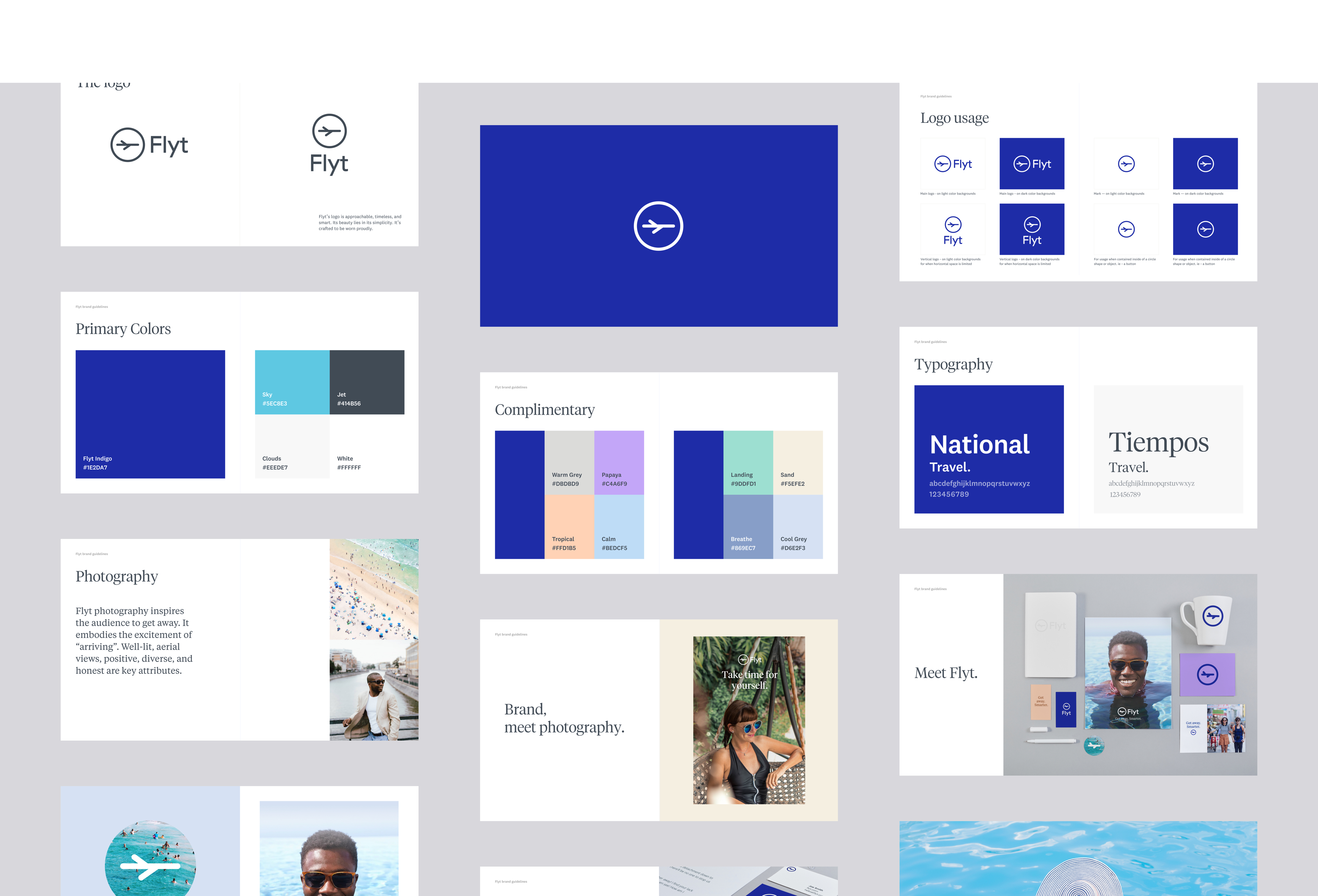 Flyt art direction and branding design by RocketAir