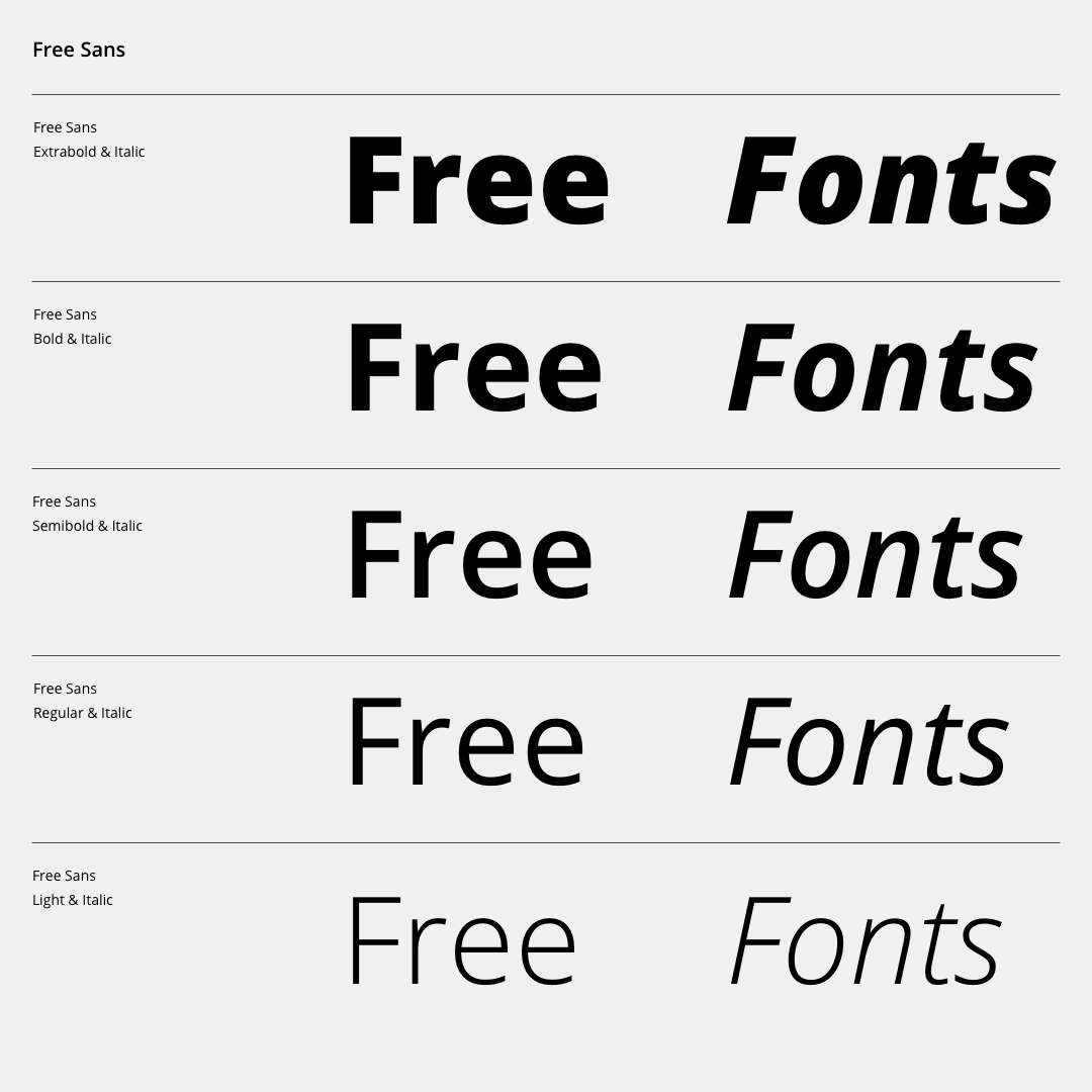 free fonts header