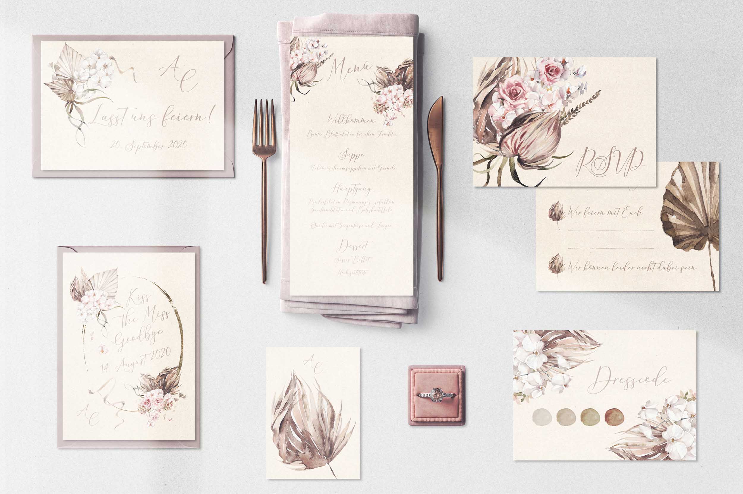 Hochzeitskarten von WolkenGold