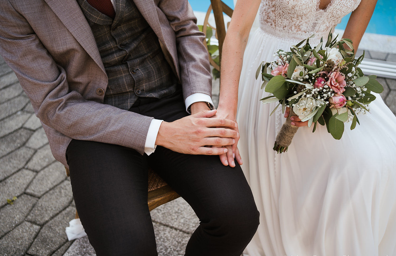 Corona Wedding: Hochzeit daheim im Garten