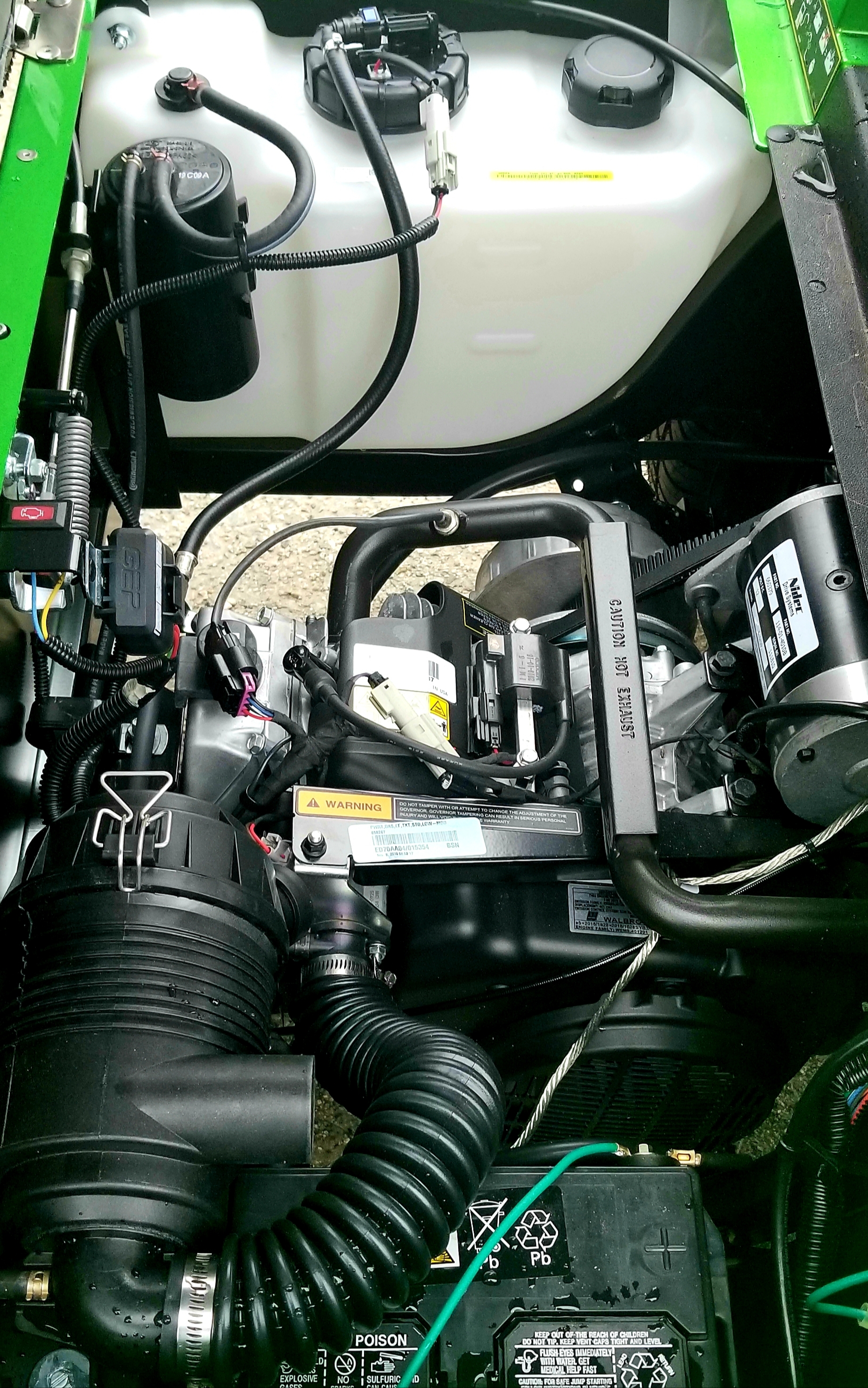 2020 EZ-GO VALOR EFI GAS Monster Green