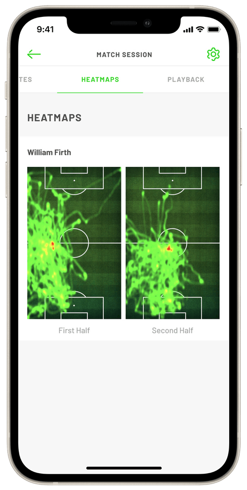 EDGE Individual GPS Sports Performance Tracking PlayerData