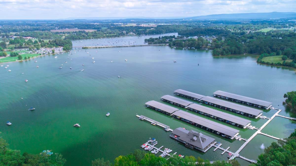 Property Map of Twin Creeks Marina & Resort