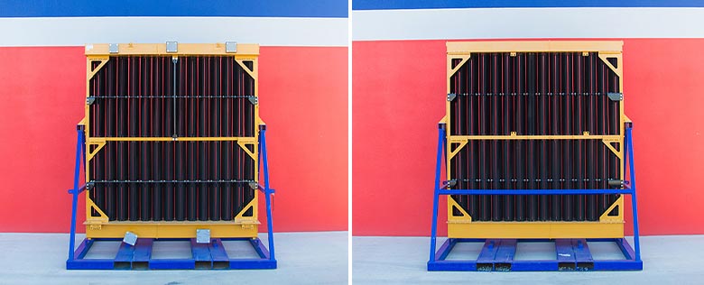 Service exchange radiators